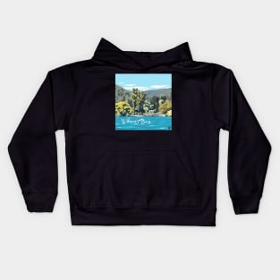 Wilson's Bay, Queenstown by Ira Mitchell-Kirk Kids Hoodie